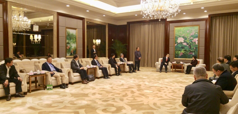 拜會文化經濟交流中心-陳樺理事長，並與幹部們研討交流