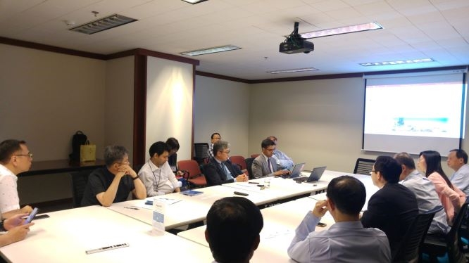 赴亞洲開發銀行拜會PPP部門，並就當前亞太地區及台灣執行PPP項目的現況，相互了解、討論！同時彼此對未來PPP的共同合作交換意見！