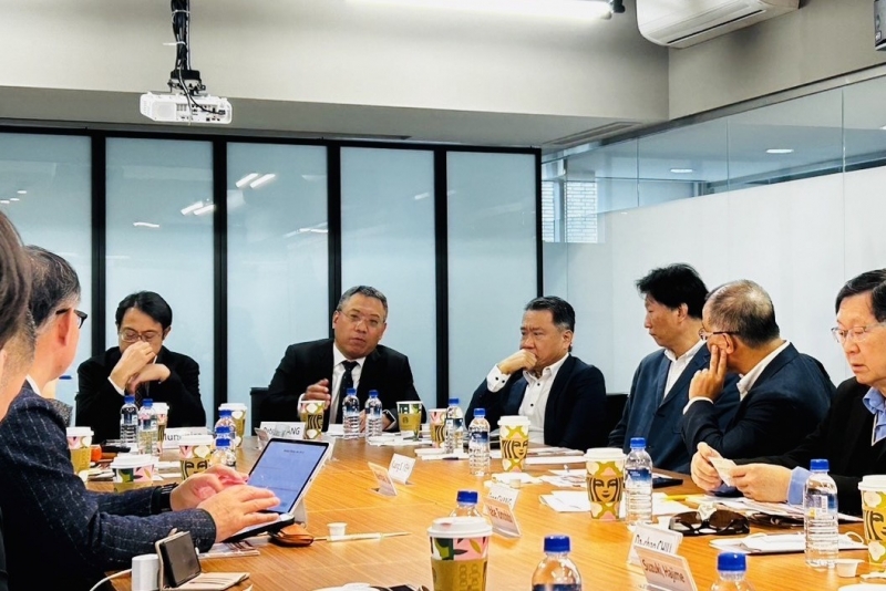 **協會成員與日本訪賓交流及經驗分享