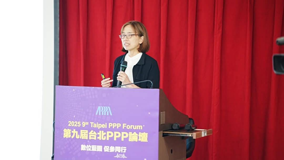 數位發展部胡貝蒂主任秘書致詞及主講