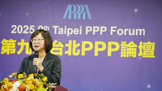 財政部推動促參司張素珍司長致詞